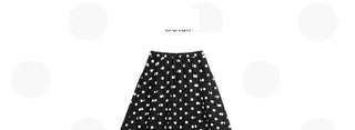 [NECY] polka dot skirt