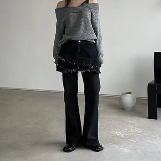 need skirt black denim pants (s/m)