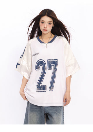 Blokecore Oversized graphic jersey