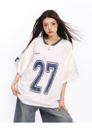 Blokecore Oversized graphic jersey