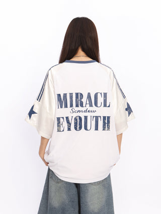 Blokecore Oversized graphic jersey