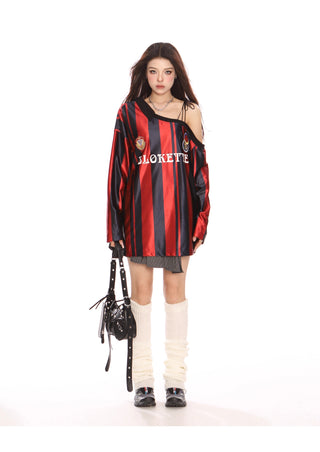 Blokette Off-shoulder Milan jersey