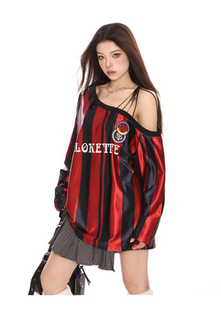 Blokette Off-shoulder Milan jersey