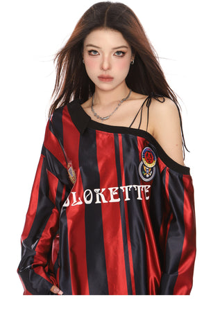 Blokette Off-shoulder Milan jersey