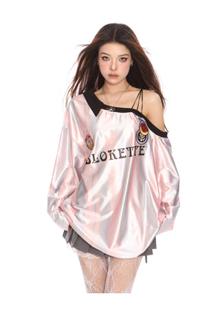 Blokette Off-shoulder Milan jersey
