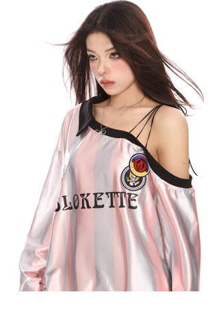 Blokette Off-shoulder Milan jersey