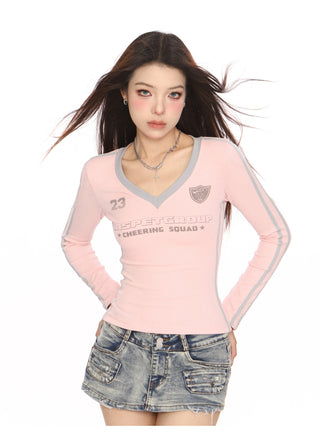 Blokecore sporty slim top