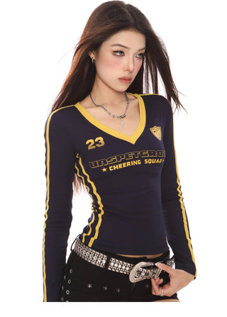 Blokecore sporty slim top