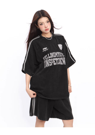 Blokecore sporty graphic Unisex T-shirt