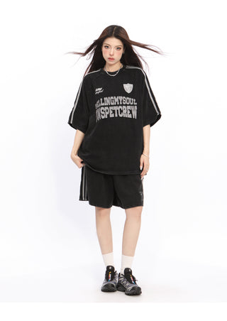 Blokecore sporty graphic Unisex T-shirt
