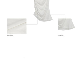 [WEEKH] Asymmetric lace vest