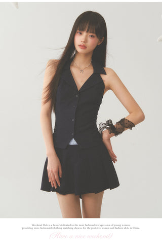 [WEEKH] Bow bandage top