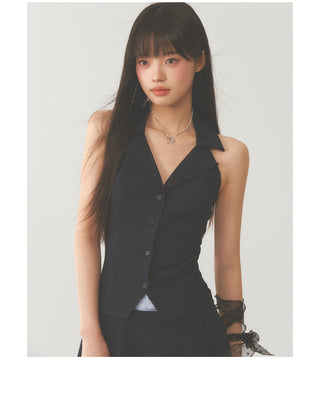 [WEEKH] Bow bandage top