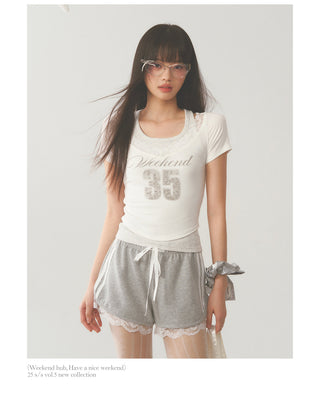 [WEEKH] Fake two-piece tee