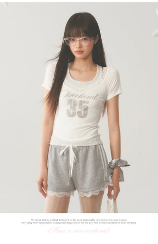 [WEEKH] Fake two-piece tee
