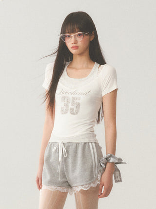 [WEEKH] Fake two-piece tee