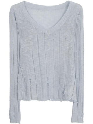 [WEEKH] V-neck knit top