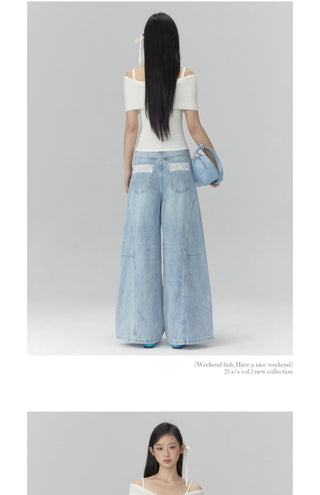 [WEEKH] Off-shoulder bow top