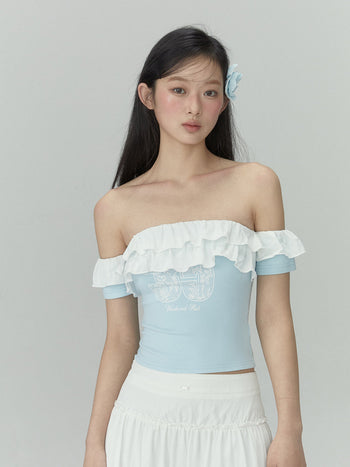 [WEEKH] Ruffled sports tee