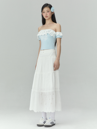 [WEEKH] Ruffled sports tee