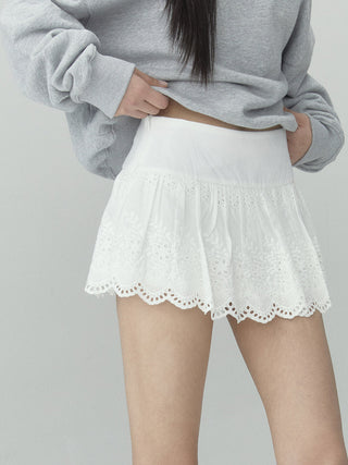 [WEEKH] Lace A-line skirt