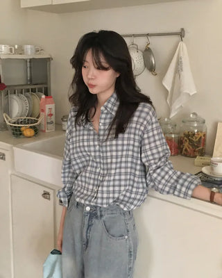 Summer check shirt