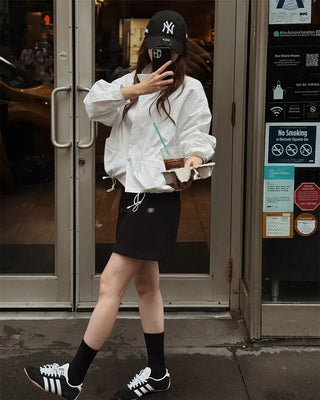 Mat training skirt