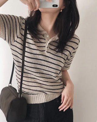 [3 colors] Summer Color Knit