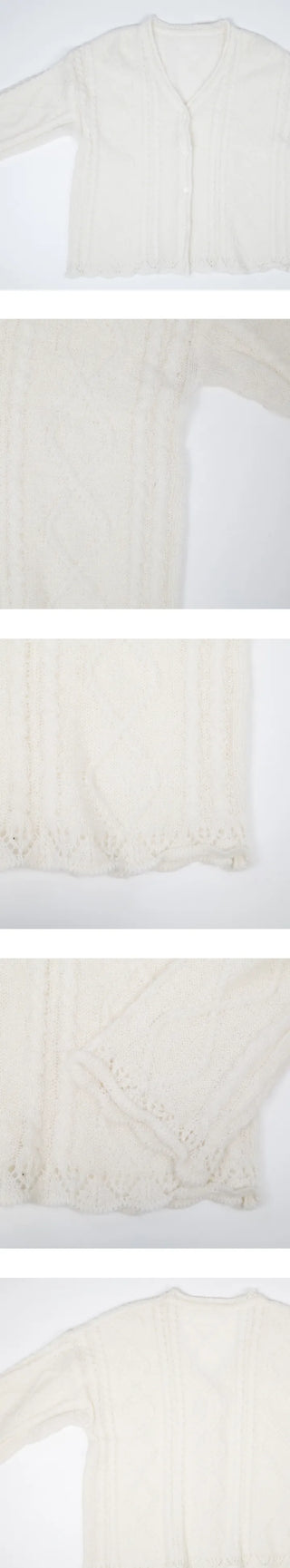 alpaca vintage cardigan
