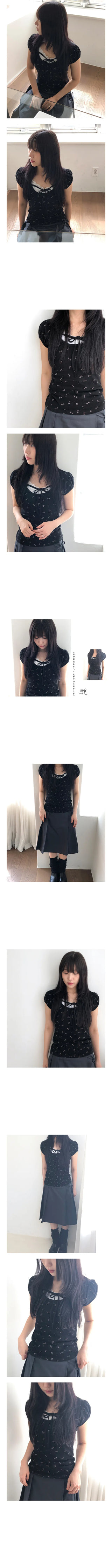 ribbon pine tee