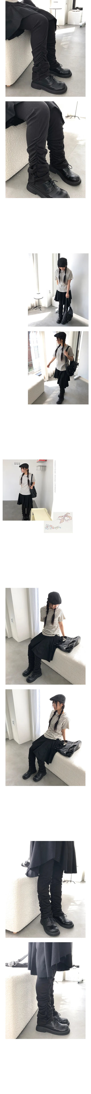 shirring leggings