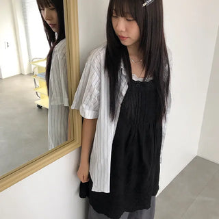 stripe hikari shirt