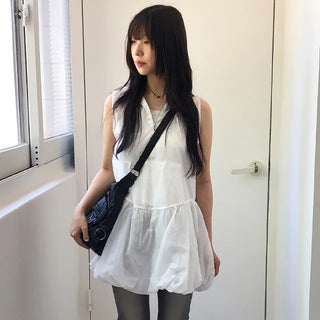 nylon breeze hood dress