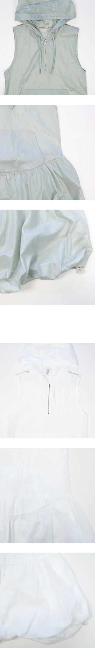 nylon breeze hood dress