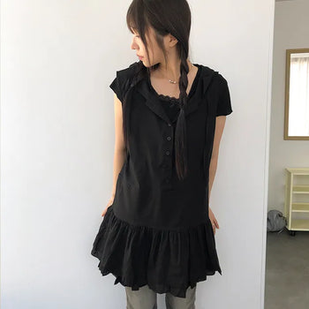 hood cancan dress