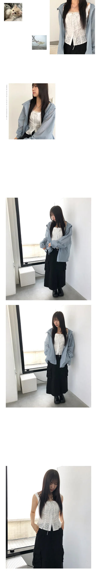 lily punching blouse