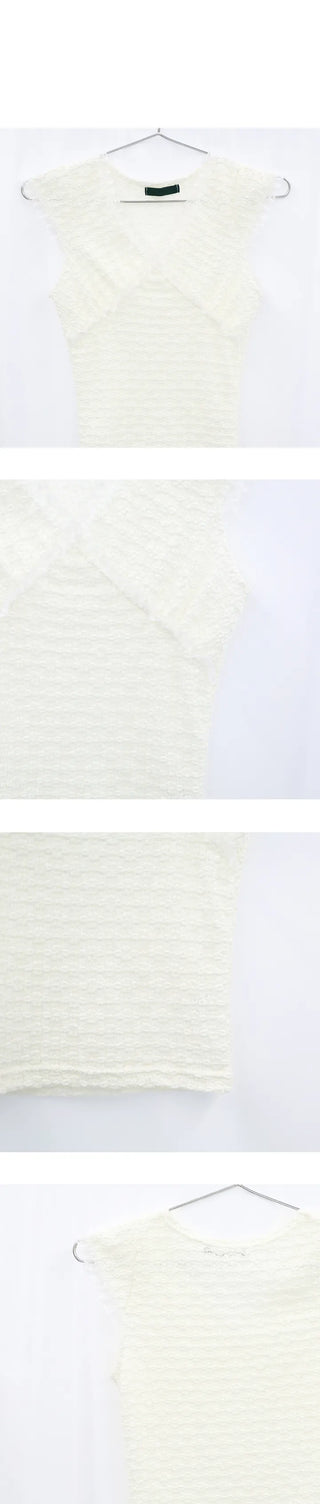 trim lace tee