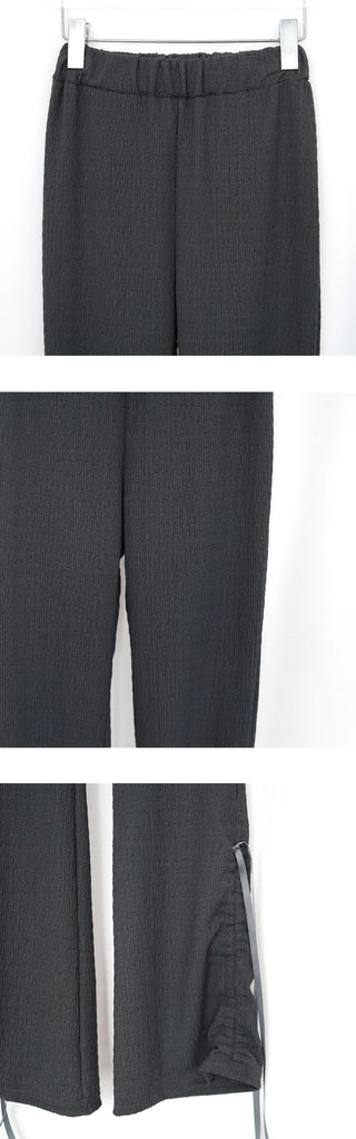 ribbon sweat pants