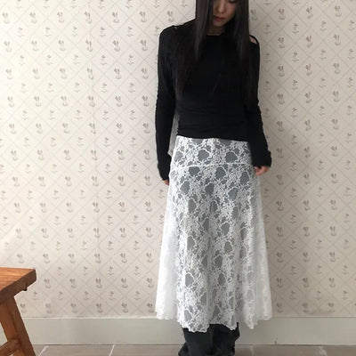 double layered hood tee