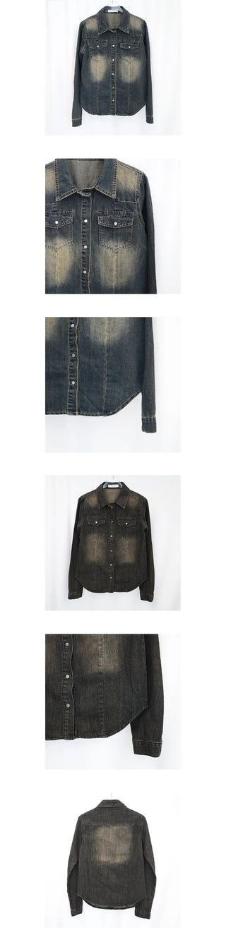 vintage denim shirt