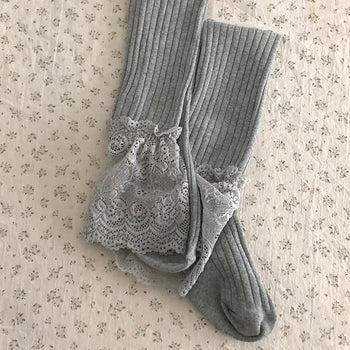 vintage lace long socks