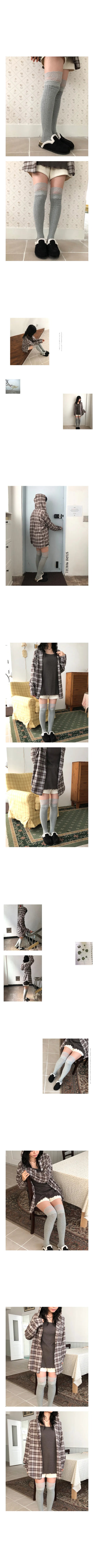 vintage lace long socks