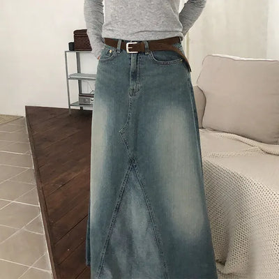 vintage suede belt