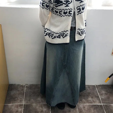 maxi fuku skirt