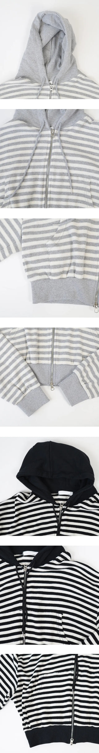 hood waffler zip-up