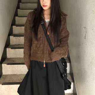 kuru knit zipup