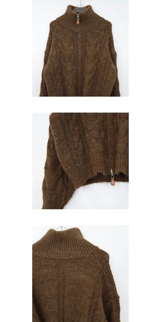 kuru knit zipup