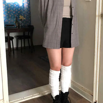 ribbed maki socks