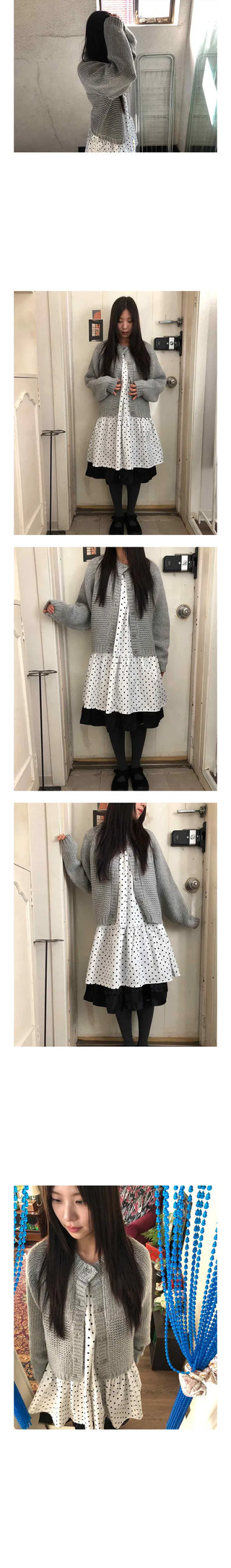 gin daily knit cardigan