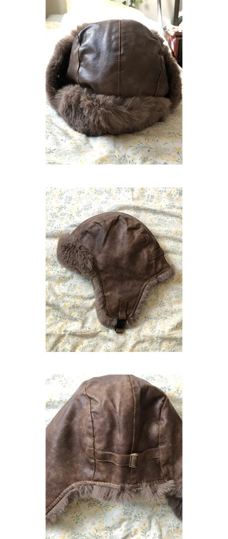 vintage trapper hat